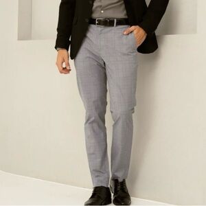 Dockers Slim Fit Houndstooth Plaid Trousers